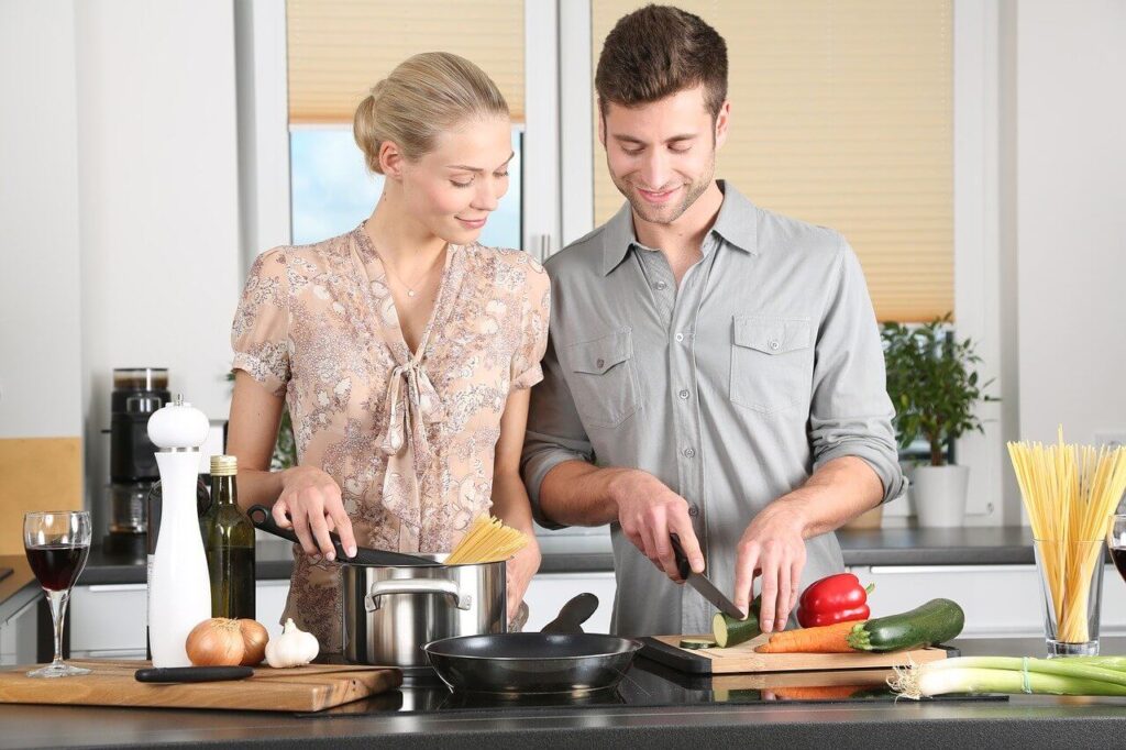 cucinare in sicurezza