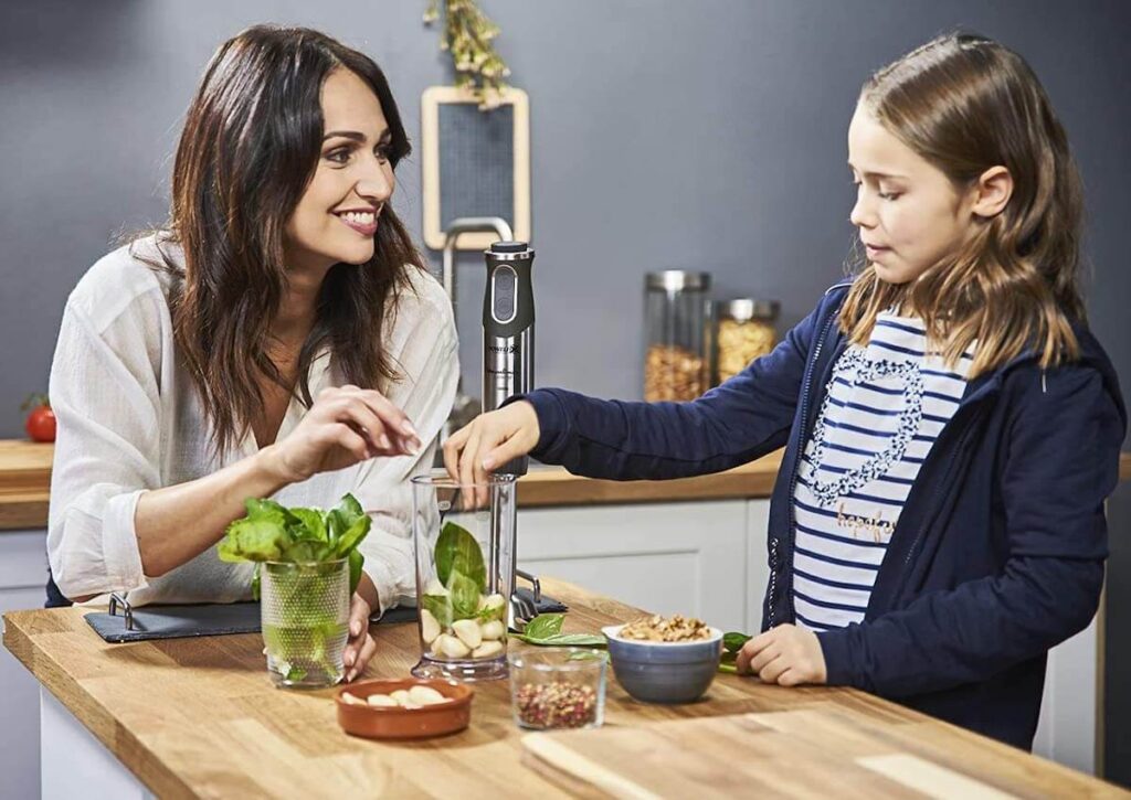 cucinare con il frullatore a immersione