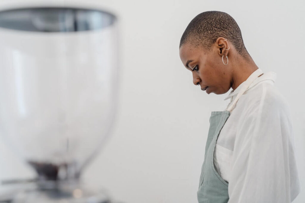 caraffa del frullatore in vetro o plastica